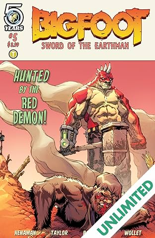Bigfoot: Sword of the Earthman #5